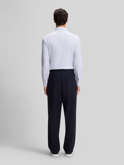 BOSS Slim Fit Businesshemd mit Allover-Muster Modell 'P-Hank-kent-C1-222' Hellblau 5