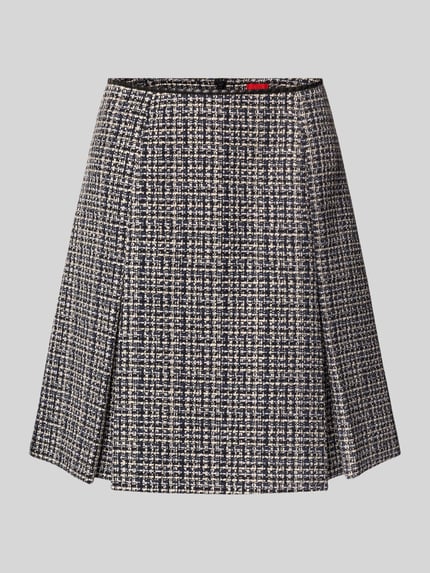 Minirock mit rückseitigem Reißverschluss Modell 'Ratira' Shop The Look MANNEQUINE