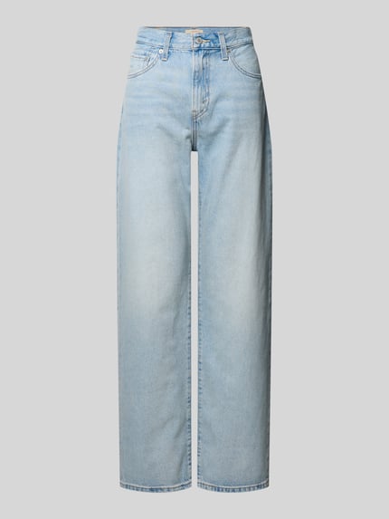 Levi's® 300 Tapered Fit Jeans aus reiner Baumwolle Modell 'EASY DAD' Hellblau 2