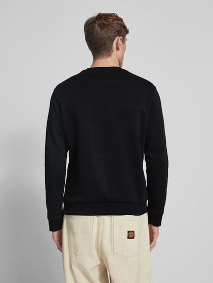 JACK & JONES Sweatshirt mit Rundhalsausschnitt Modell 'BRADLEY' Black 5