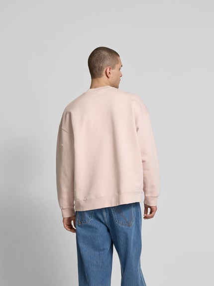 WON HUNDRED Bluza o kroju oversized z bawełny Różowy 5