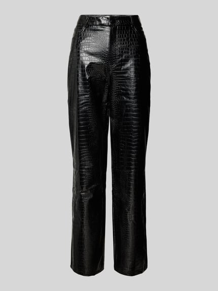 LeGer Stoffhose mit 5-Pocket-Design Modell 'Fabiane' Black 2