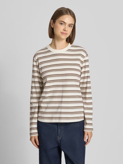 JJXX relaxed fit shirt met lange mouwen van puur katoen Offwhite - 4