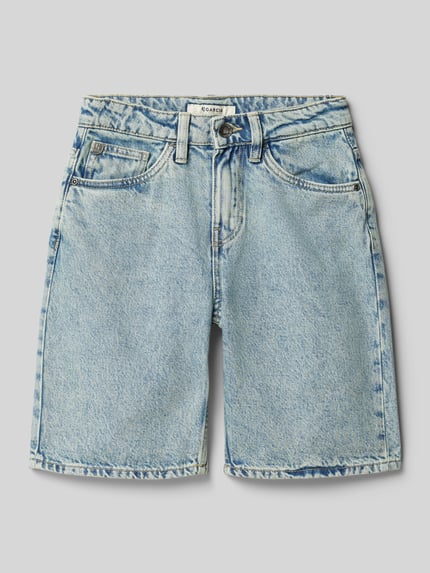 Garcia Jeansshorts in 5-pocketmodel Blauw - 1