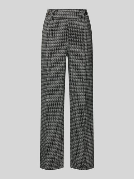 Street One Stoffen broek met Franse steekzakken Zwart - 2