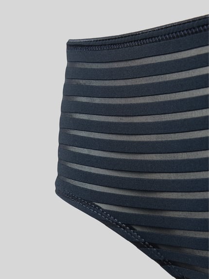 Marc O'Polo Panty mit Streifenmuster Marine 2