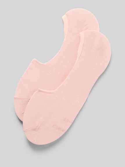 CK Calvin Klein Füßlinge mit Anti Rutsch Ferse im 2er-Pack Rosa 1