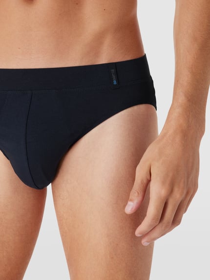 SCHIESSER Slip met sierstiksels Zwart - 3