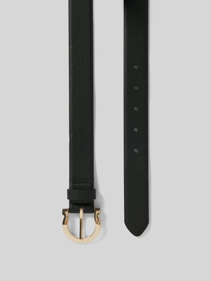 Weinmann Riem van leer met doornsluiting model 'SETA' Black - 3