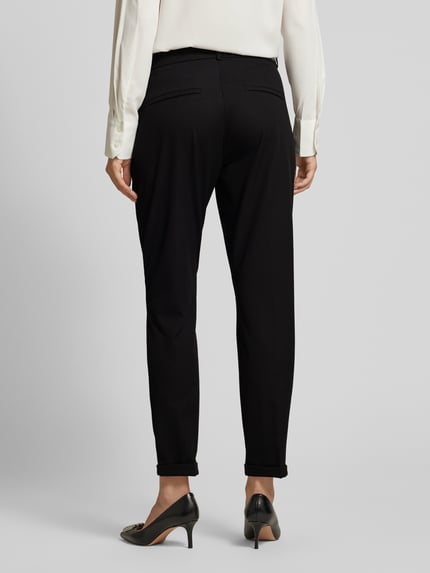 ANGELS Slim fit chino met siersteentjes, model 'LOUISA' Zwart - 5