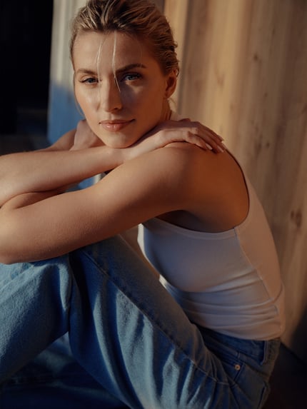 LeGer Tanktop Modell 'Dena' - LeGer Studio Kollektion Weiss 6