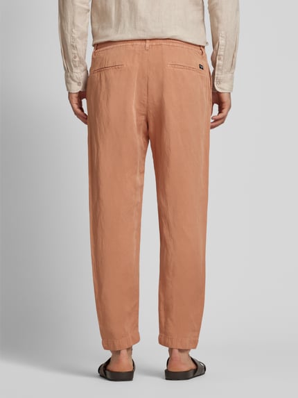 Strellson Regular Fit Chino aus Lyocell-Leinen-Mix Modell 'Saturn' Beige 5