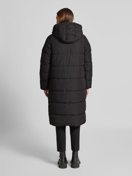 Tom Tailor Regular Fit Steppmantel mit doppelten Reißverschlusstaschen Black 5