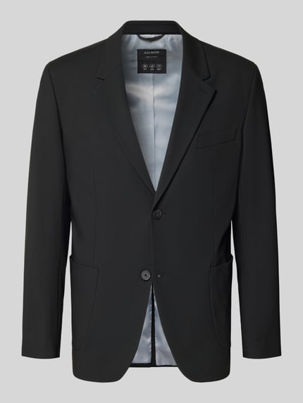 s.Oliver BLACK LABEL Regular Fit Anzugsakko mit Viskose-Anteil Black 2