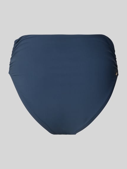 Barts High waist bikinibroekje met plooien Marineblauw - 3