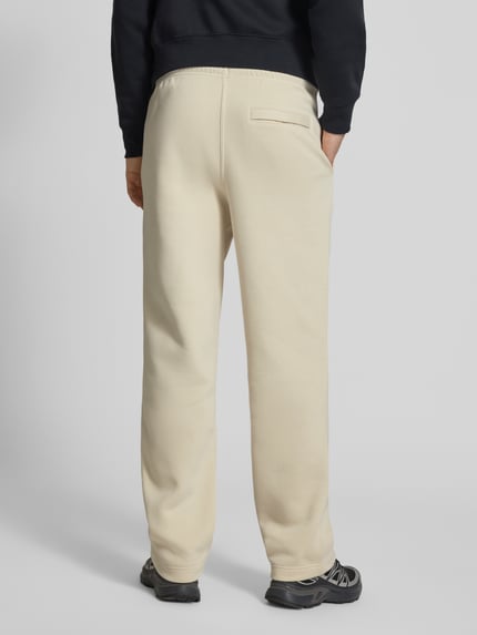 Nike Sweatpants mit Logo-Stitching und Eingrifftaschen Beige 5