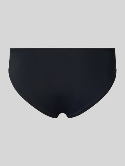 Productfoto, 'Bikini-Slip mit Raffungen' van Seafolly, zwart, stretch-materiaal, nauwsluitend, dames badkleding met plooien