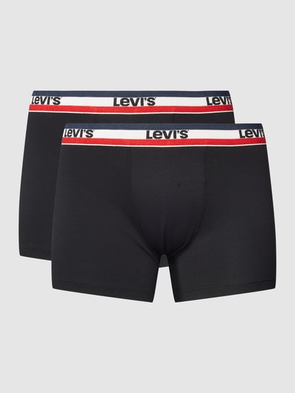 Levi's® Trunks mit elastischem Logo-Bund Black 2