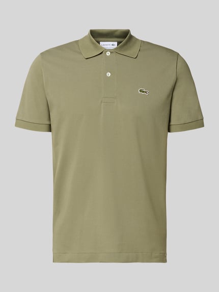 Lacoste Regular Fit Poloshirt aus Baumwoll-Mix Khaki 2