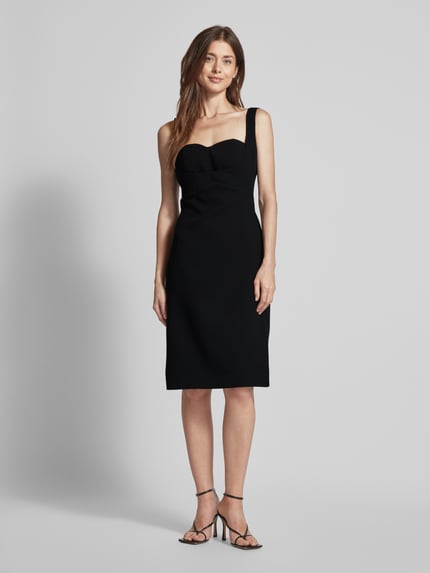TROYDEN COLLECTION Minikleid mit Herz-Ausschnitt Black 1