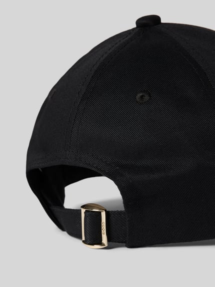 BOSS Basecap mit Label-Stitching Black 3