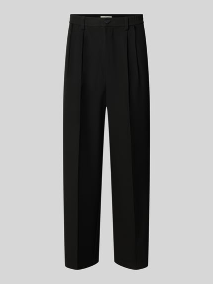 Straight Fit Hose mit Viskose-Anteil Modell 'Grant' Shop The Look MANNEQUINE