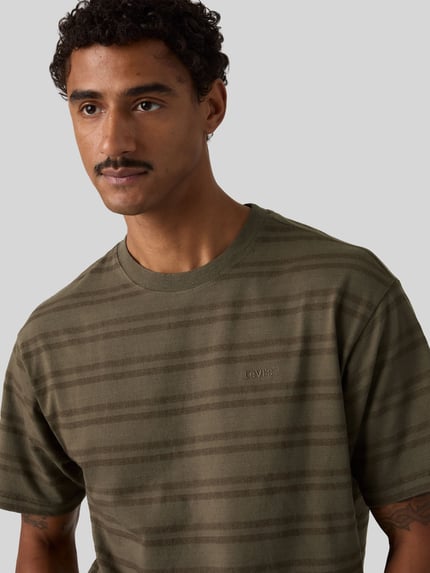Levi's® Vintage Fit T-Shirt aus reiner Baumwolle Khaki 3