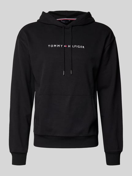 Tommy Hilfiger Regular Fit Hoodie aus Baumwoll-Mix Black 2