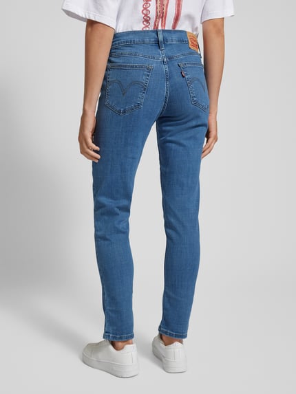 Levi's® 300 Slim Fit Jeans im 5-Pocket-Design Bleu 5