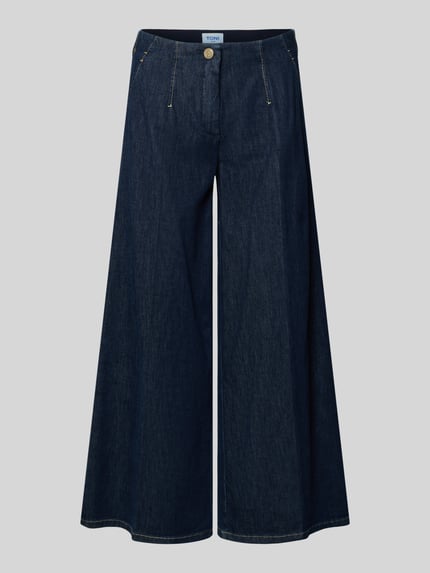 Wide Fit Jeans mit Lyocell-Anteil Modell 'Jenny' Shop The Look MANNEQUINE