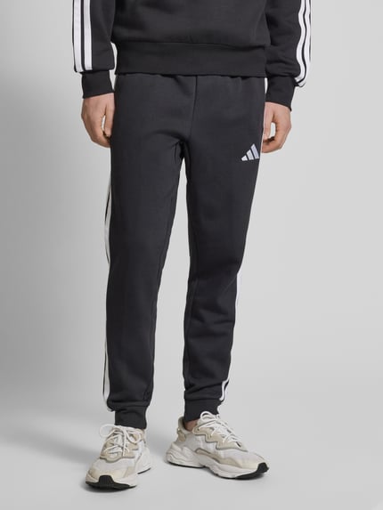 adidas Sportswear Regular Fit Sweatpants mit Label-Stitching Black 4