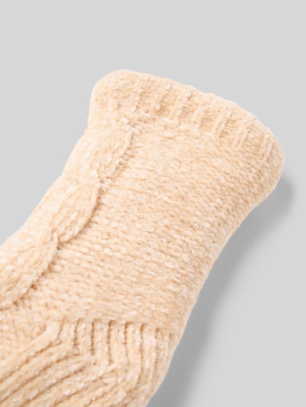 CAPELLI NEW YORK Socken mit geripptem Abschluss Offwhite 2