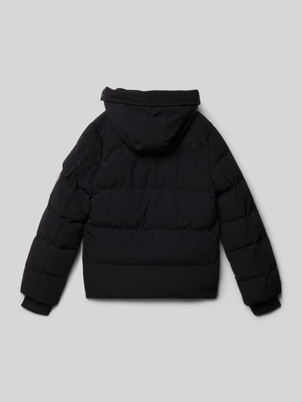 Cars Jeans Regular Fit Steppjacke mit Logo-Applikation Modell 'Camden' Black 3