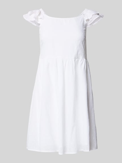 ONLY Minikleid aus reiner Baumwolle Modell 'DEFFIE' Offwhite 2