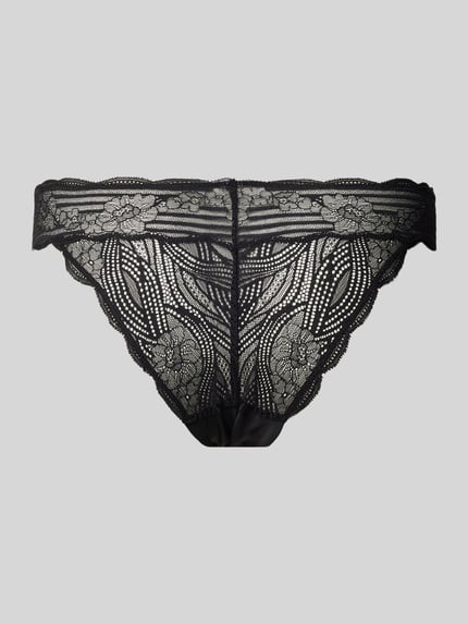 Triumph Brazilian slip met kant model 'LIFT SMART' Zwart - 3