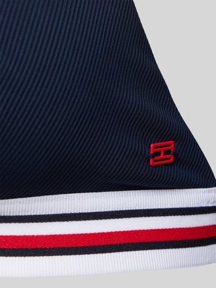 Tommy Hilfiger Top bikini z regulowanymi, cienkimi ramiączkami Granatowy 2