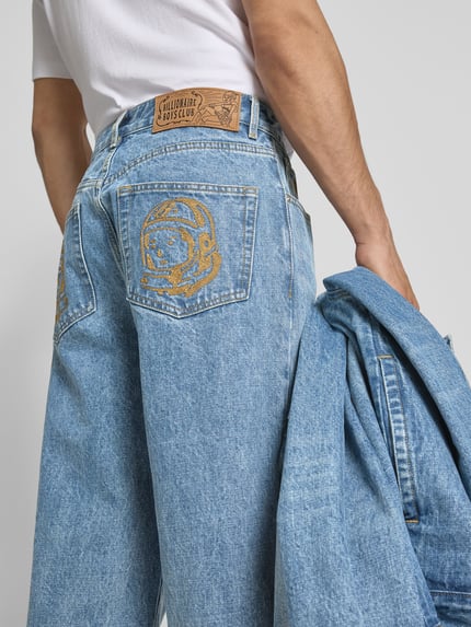 Billionaire Boys Club Regular Fit Jeans aus reiner Baumwolle Blau 3