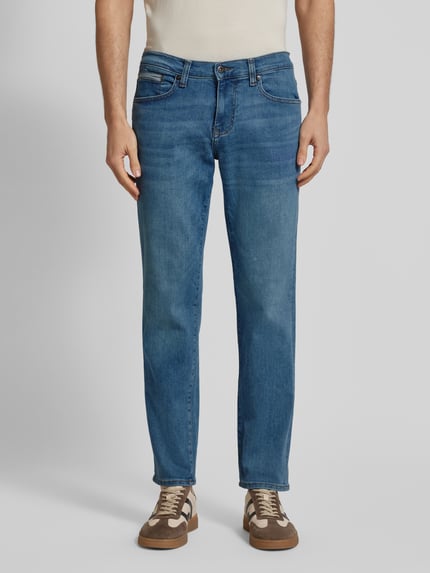 MCNEAL Regular fit jeans in 5-pocketmodel Lichtblauw - 4