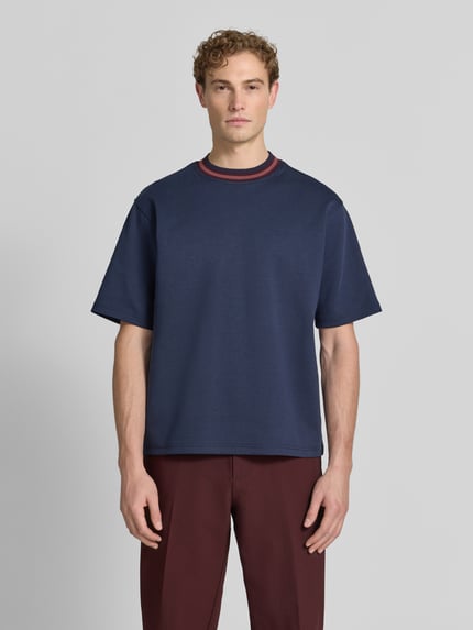 Jake*s Studio Men T-Shirt mit Rundhalsausschnitt Marine 4