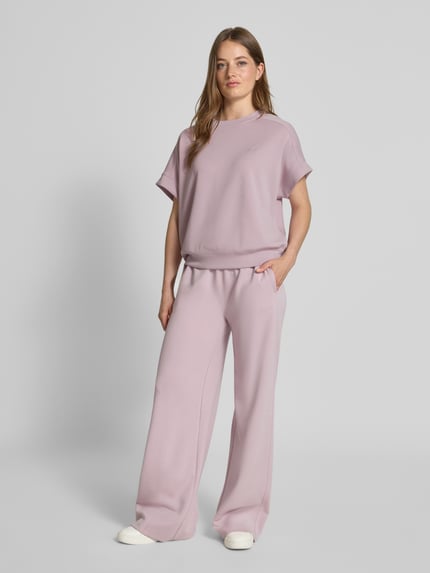 BOSS Orange Comfort Fit Sweatpants mit Tunnelzug Modell 'ENURI' Rosa 1