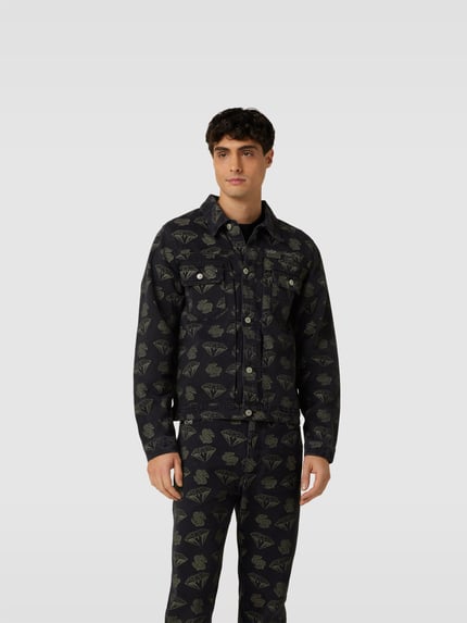 Billionaire Boys Club Kurtka w stylu denimu Czarny 4