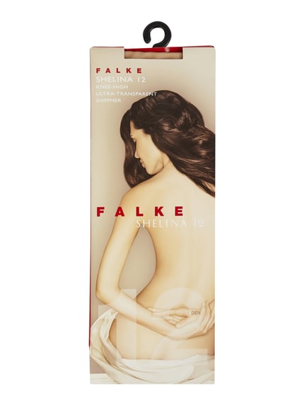 FALKE 12 DEN Feinkniestrümpfe Modell 'SHELINA 12' Sand 3