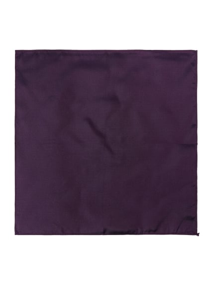Produktfoto, Einstecktuch aus reiner Seide van Blick, paars, vierkant ontwerp met structuurpatroon, 30x30 cm, herenaccessoire