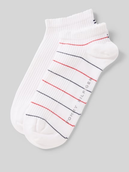 Tommy Hilfiger Socken aus Baumwoll-Mix im 2er-Pack Weiss 1