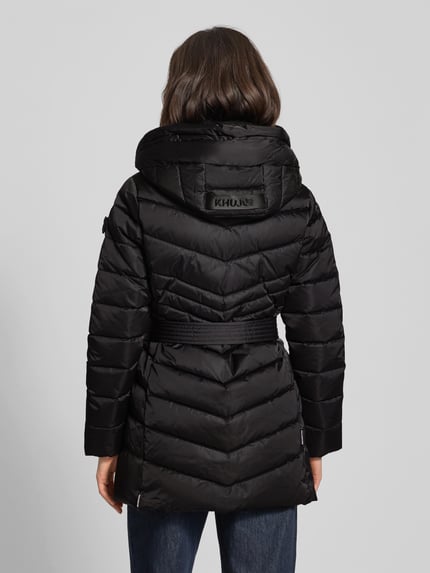 khujo Regular Fit Steppmantel mit Kapuze Modell 'KINA' Black 5
