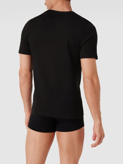 BOSS T-Shirt mit V-Ausschnitt im 3er-Pack Modell 'Classic' Black 4
