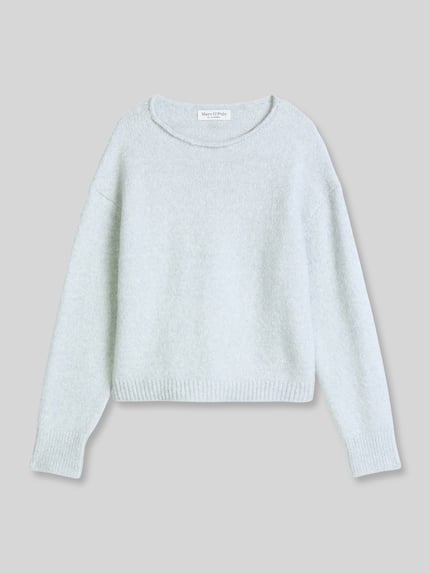 Marc O'Polo Pullover aus Alpaka Woll-Mix Hellblau 2
