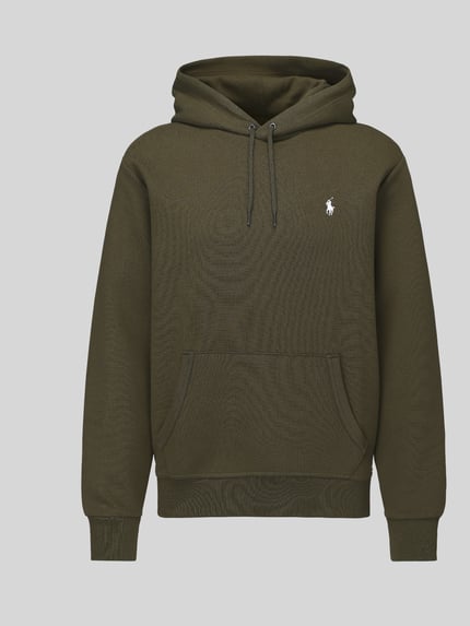 Polo Ralph Lauren Regular Fit Hoodie aus Baumwoll-Mix Oliv 2