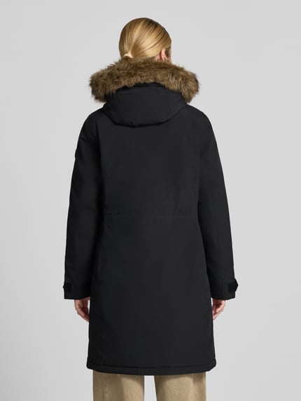Didriksons Regular Fit Parka mit Kunstfellbesatz Modell 'ERNA' Black 5