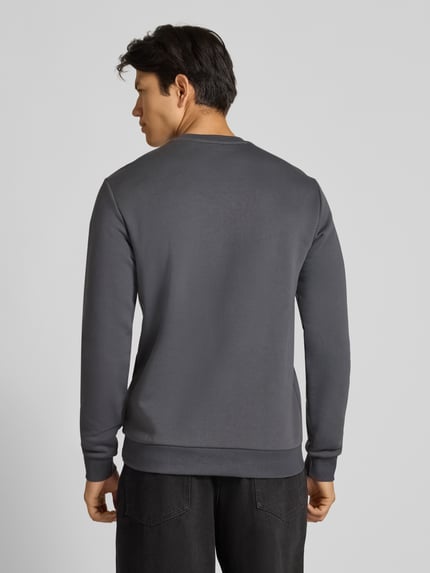 ONLY & SONS Regular Fit Sweatshirt aus Baumwoll-Mix Modell 'CERES' Dunkelgrau 5